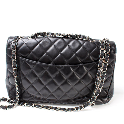 Classic Flap Jumbo Lambskin 12M