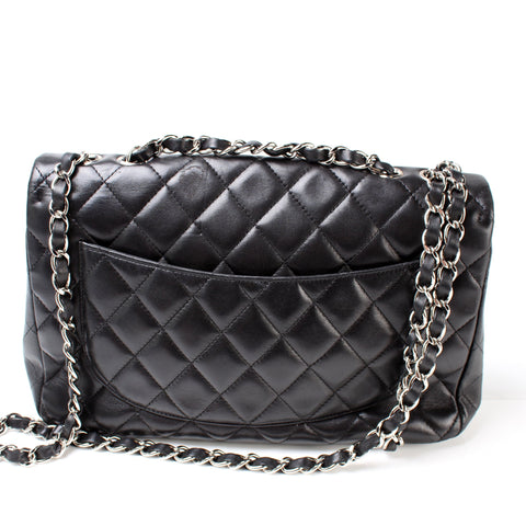 Classic Flap Jumbo Lambskin 12M