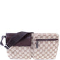 28566 GG Canvas Waist Bag lbcase