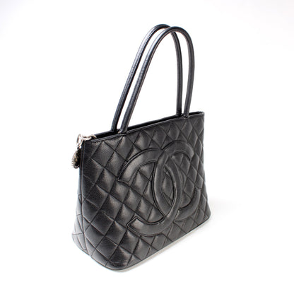 Medallion Tote Caviar 6M