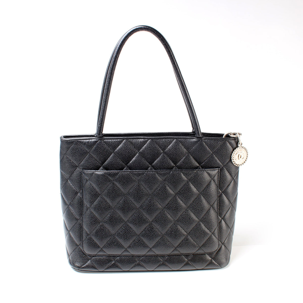 Medallion Tote Caviar 6M