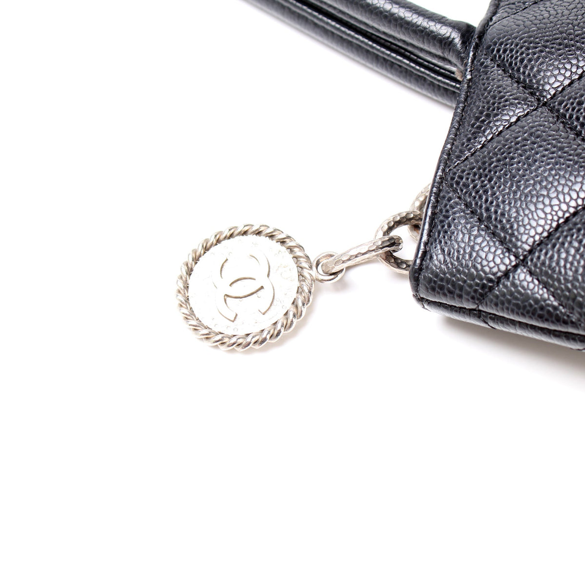 Medallion Tote Caviar 6M