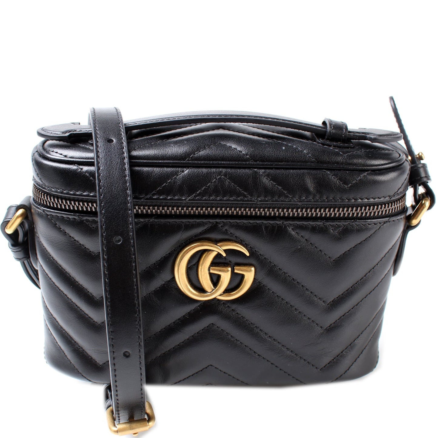 672253 GG Marmont Mini Bag lbcase