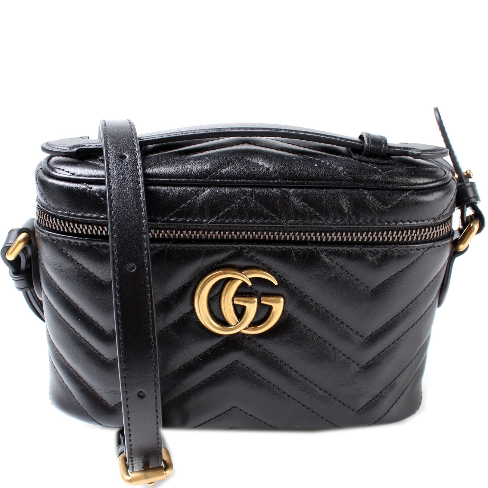 672253 GG Marmont Mini Bag lbcase
