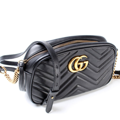 447632 Marmont Small Leather Camera Bag lbcase