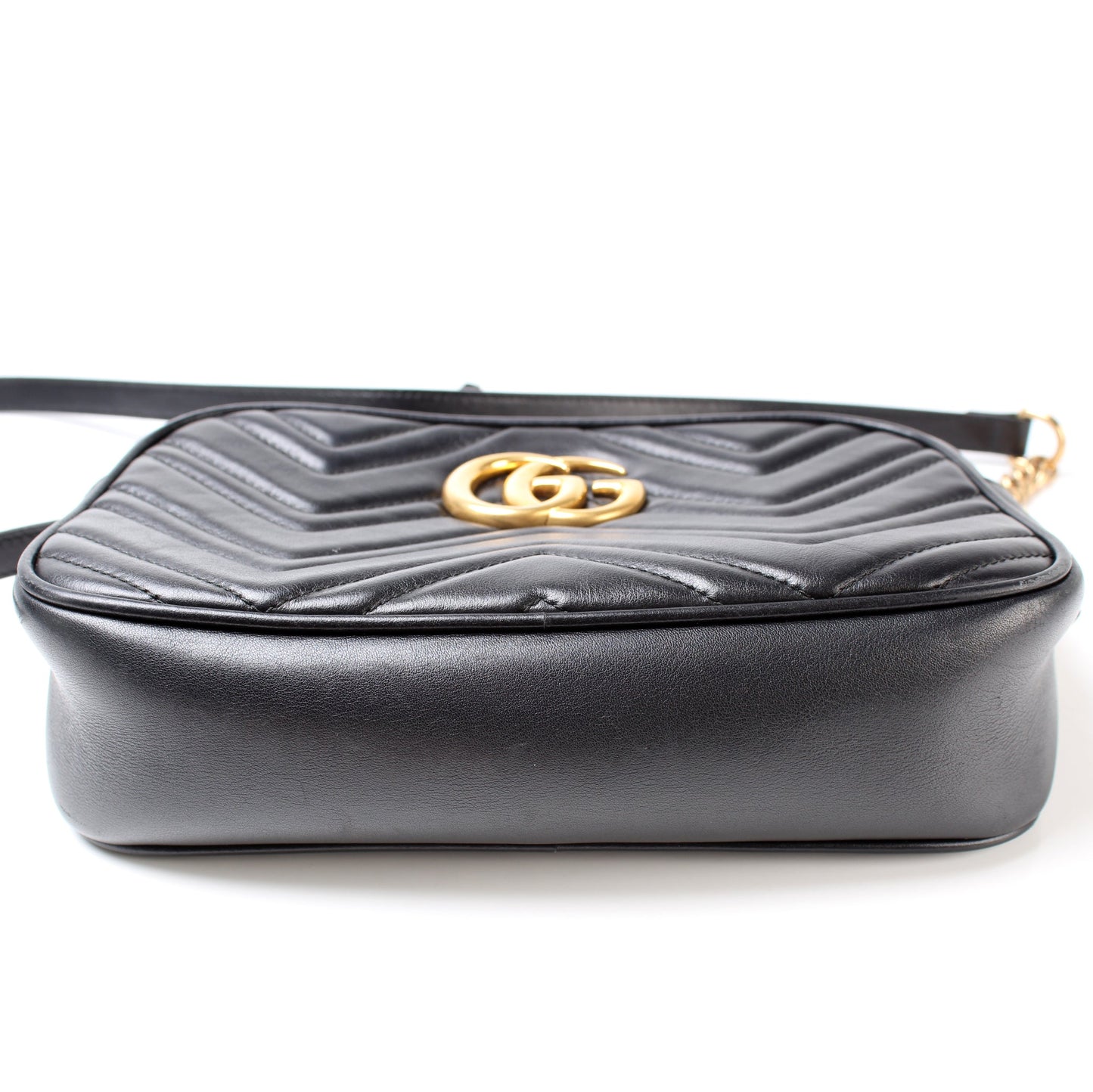 447632 Marmont Small Leather Camera Bag lbcase