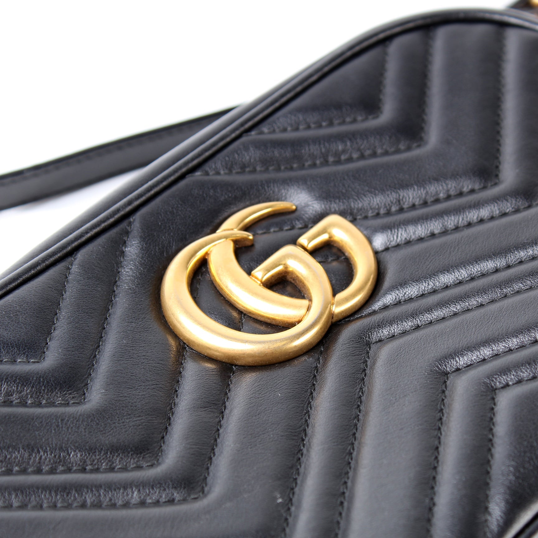 447632 Marmont Small Leather Camera Bag lbcase