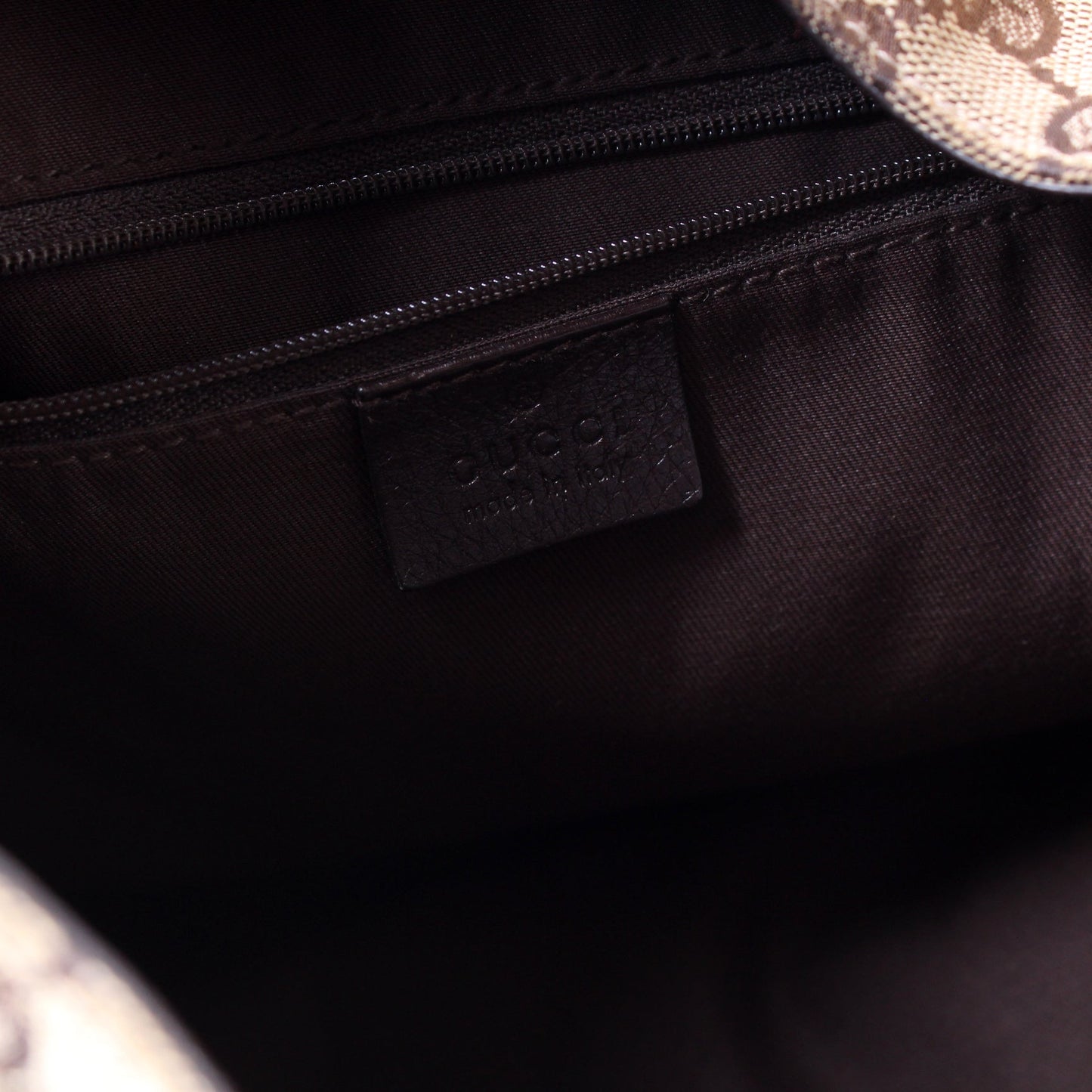 211933 GG Canvas Web Hobo lbcase