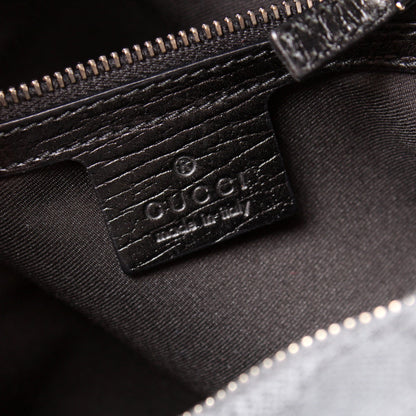 115867 GG Canvas Horsebit Hobo lbcase