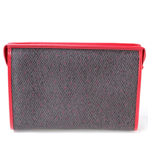 Vintage Canvas Clutch