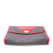 Vintage Canvas Clutch