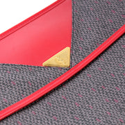 Vintage Canvas Clutch