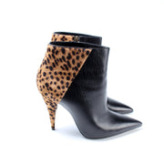 Kiki 85 Leopard Ankle Boots Size 39.5