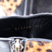 Kiki 85 Leopard Ankle Boots Size 39.5