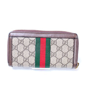 523154 GG Supreme Ophidia Zip Wallet