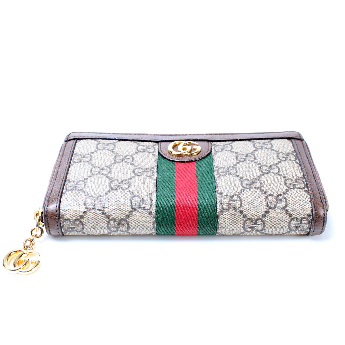 523154 GG Supreme Ophidia Zip Wallet lbcase
