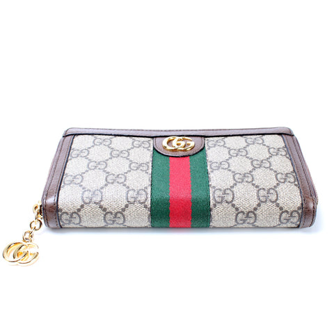 523154 GG Supreme Ophidia Zip Wallet