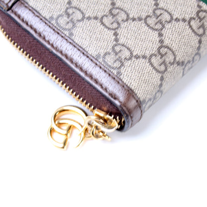 523154 GG Supreme Ophidia Zip Wallet lbcase