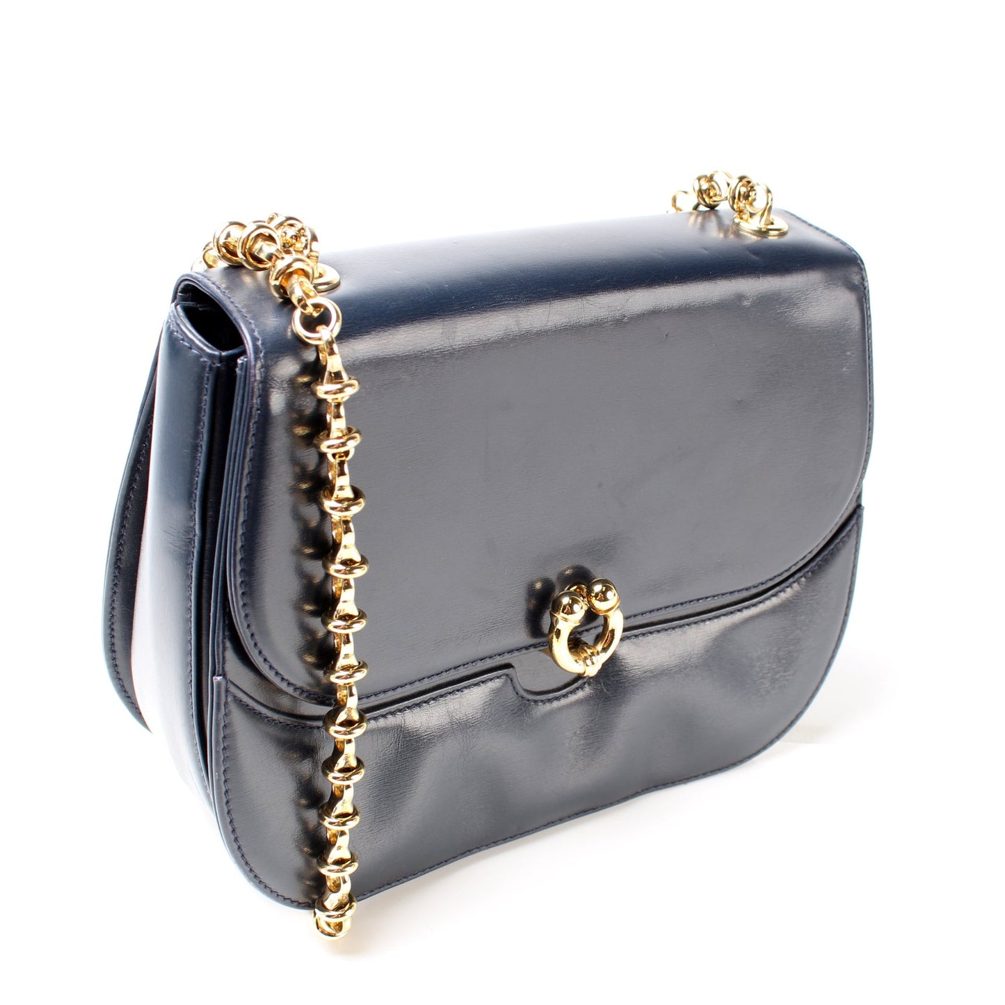 001.406 Leather Shoulder Bag Vintage lbcase