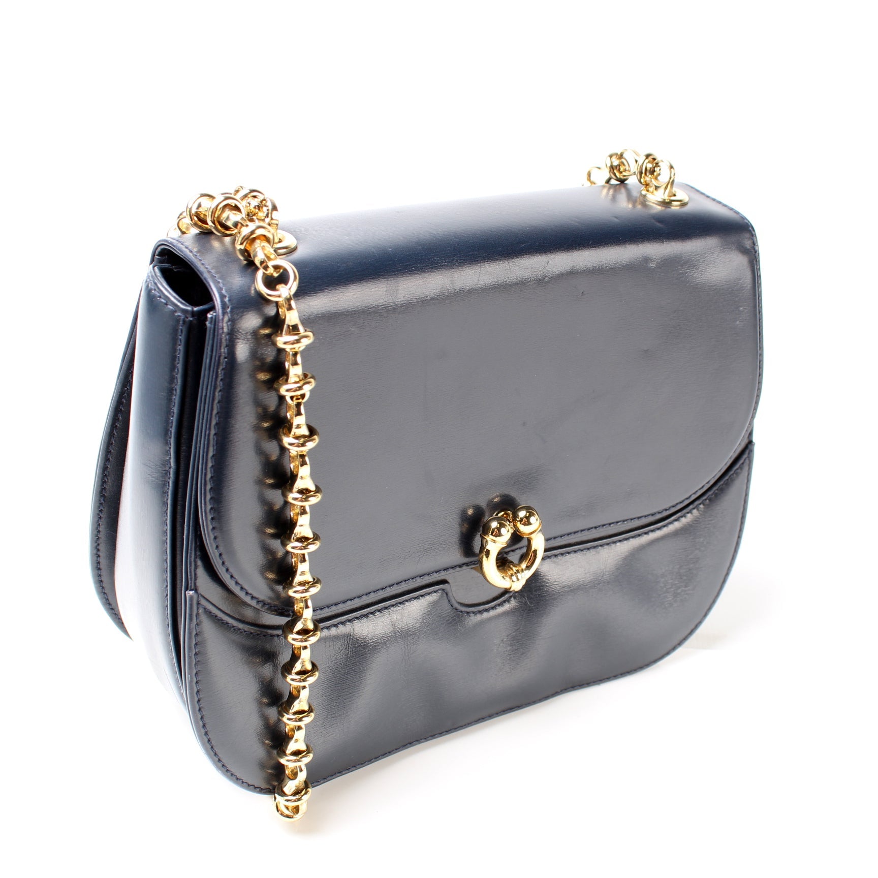 001.406 Leather Shoulder Bag Vintage lbcase