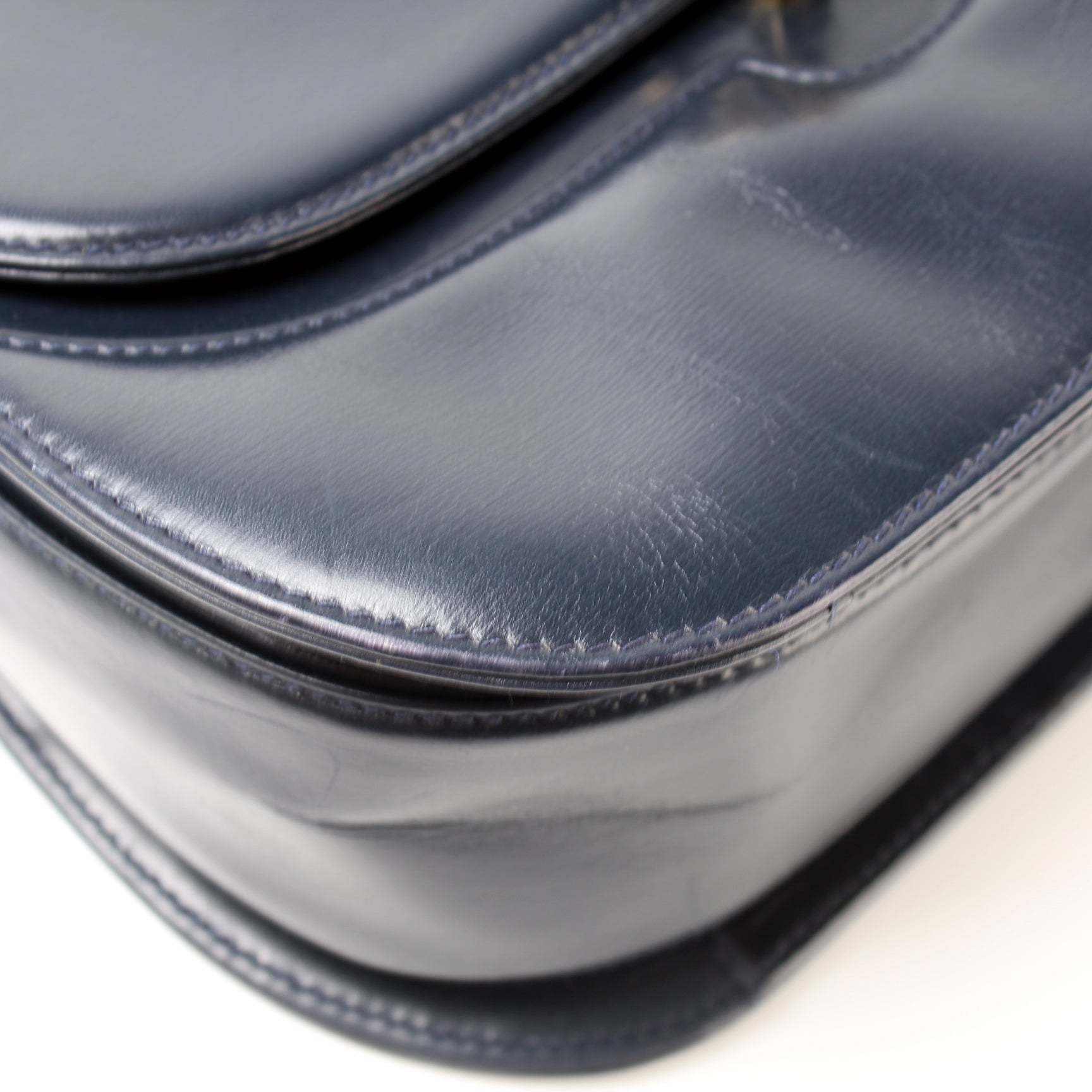 001.406 Leather Shoulder Bag Vintage lbcase