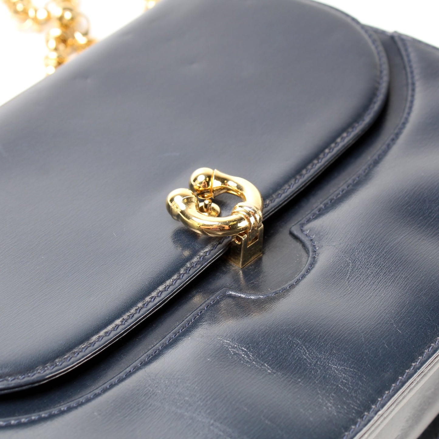001.406 Leather Shoulder Bag Vintage lbcase