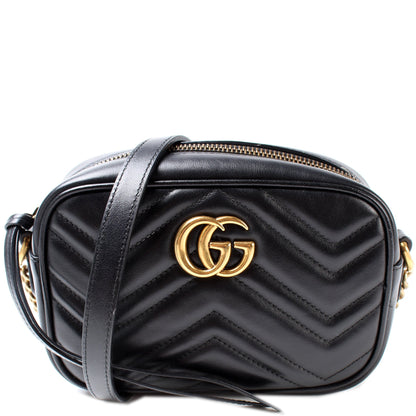 448065 GG Marmont Mini Camera Bag lbcase