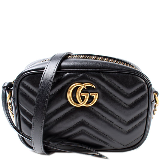 448065 GG Marmont Mini Camera Bag lbcase