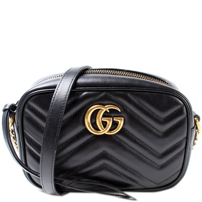448065 GG Marmont Mini Camera Bag