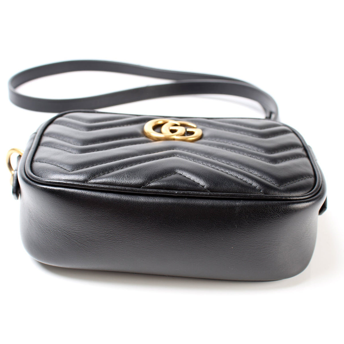 448065 GG Marmont Mini Camera Bag lbcase