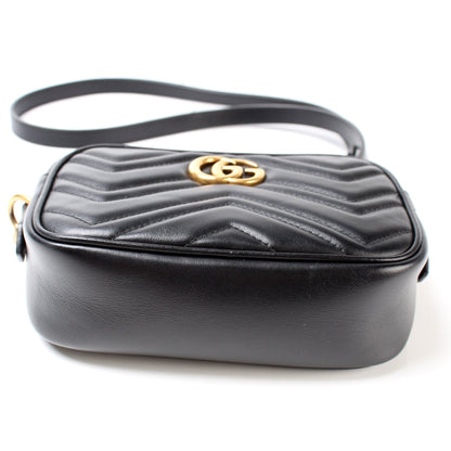 448065 GG Marmont Mini Camera Bag lbcase