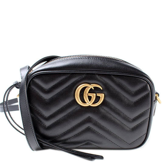 448065 GG Marmont Mini Camera Bag lbcase