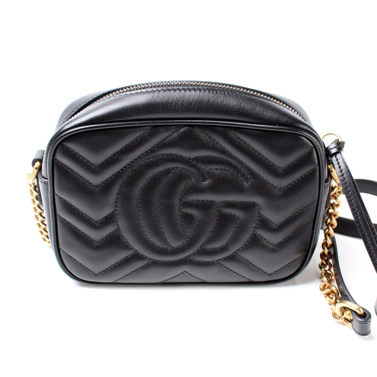 448065 GG Marmont Mini Camera Bag lbcase