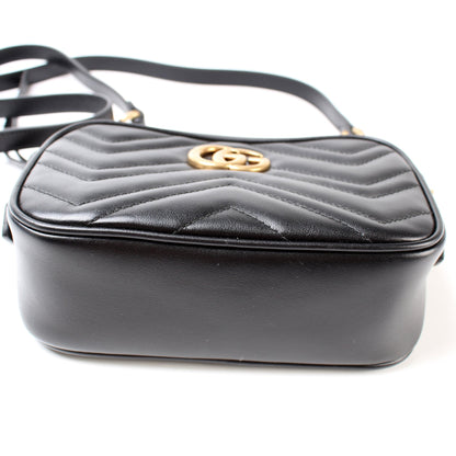 448065 GG Marmont Mini Camera Bag lbcase