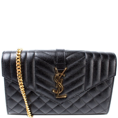 Chain Wallet Mix Matelasse