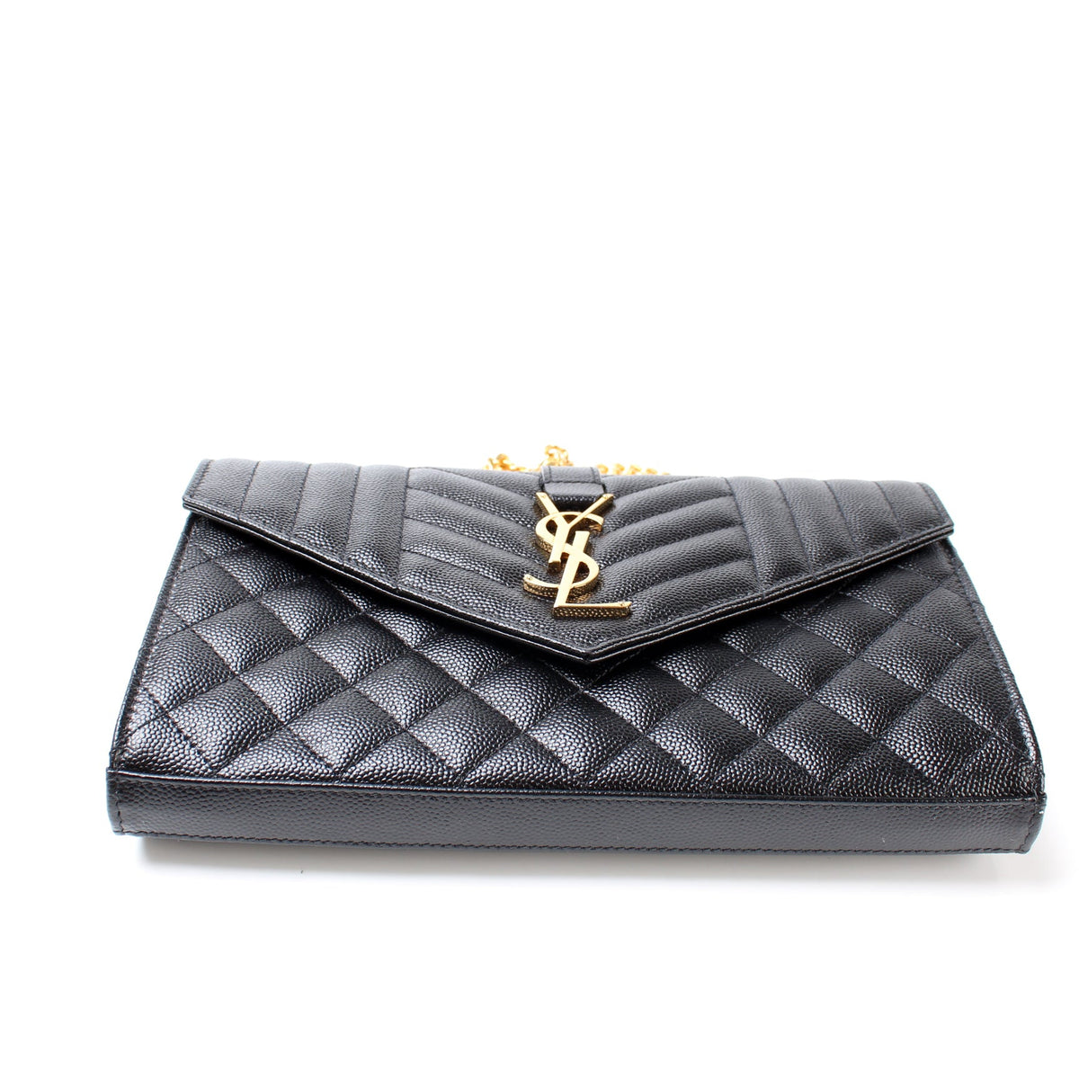 Chain Wallet Mix Matelasse