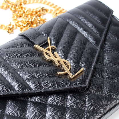 Chain Wallet Mix Matelasse