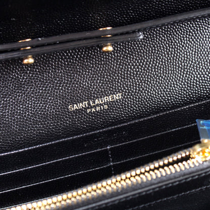 Chain Wallet Mix Matelasse