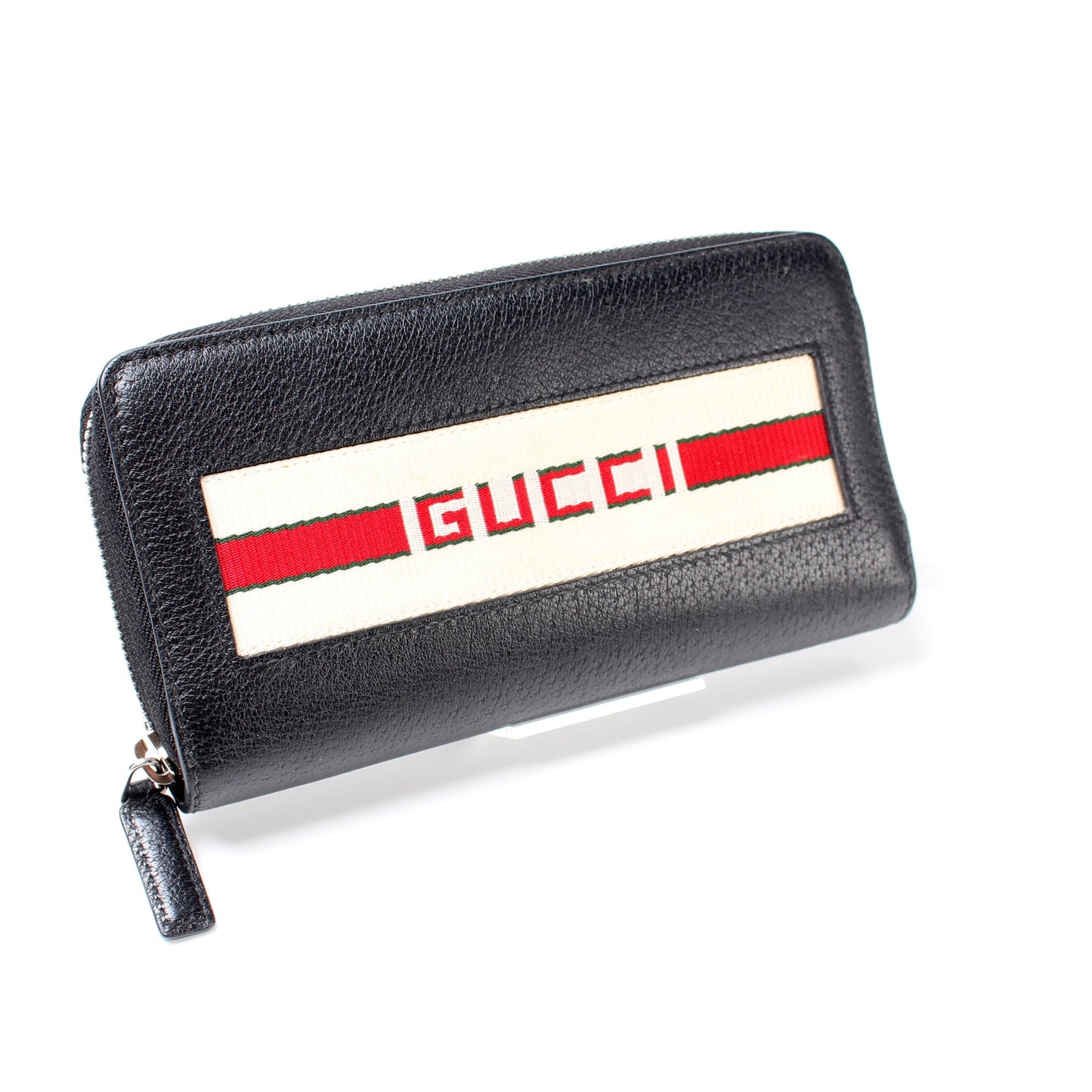 459138 Logo Zip Around Wallet Leather lbcase