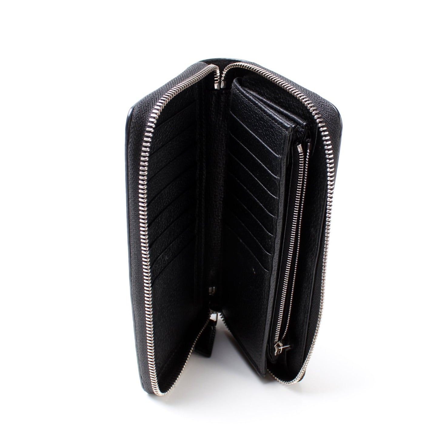459138 Logo Zip Around Wallet Leather lbcase