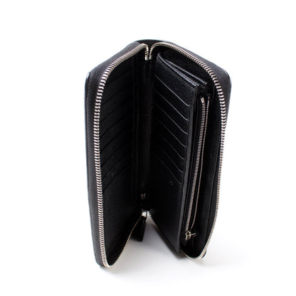 459138 Logo Zip Around Wallet Leather lbcase
