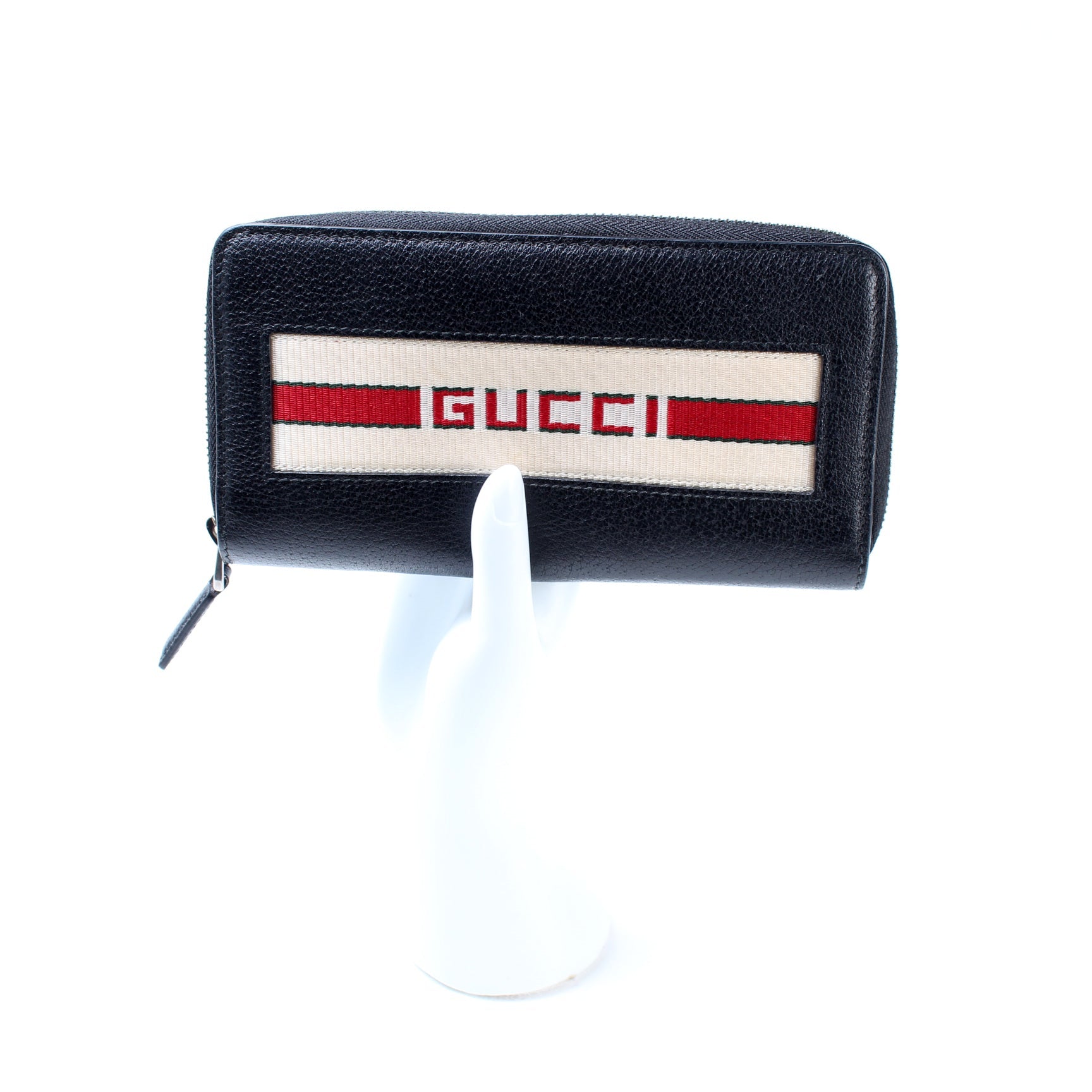 459138 Logo Zip Around Wallet Leather lbcase