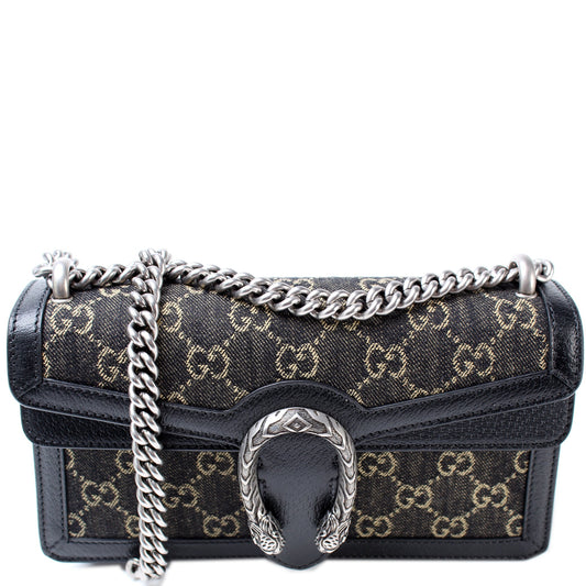 499623 Dionysus Small GG Denim lbcase