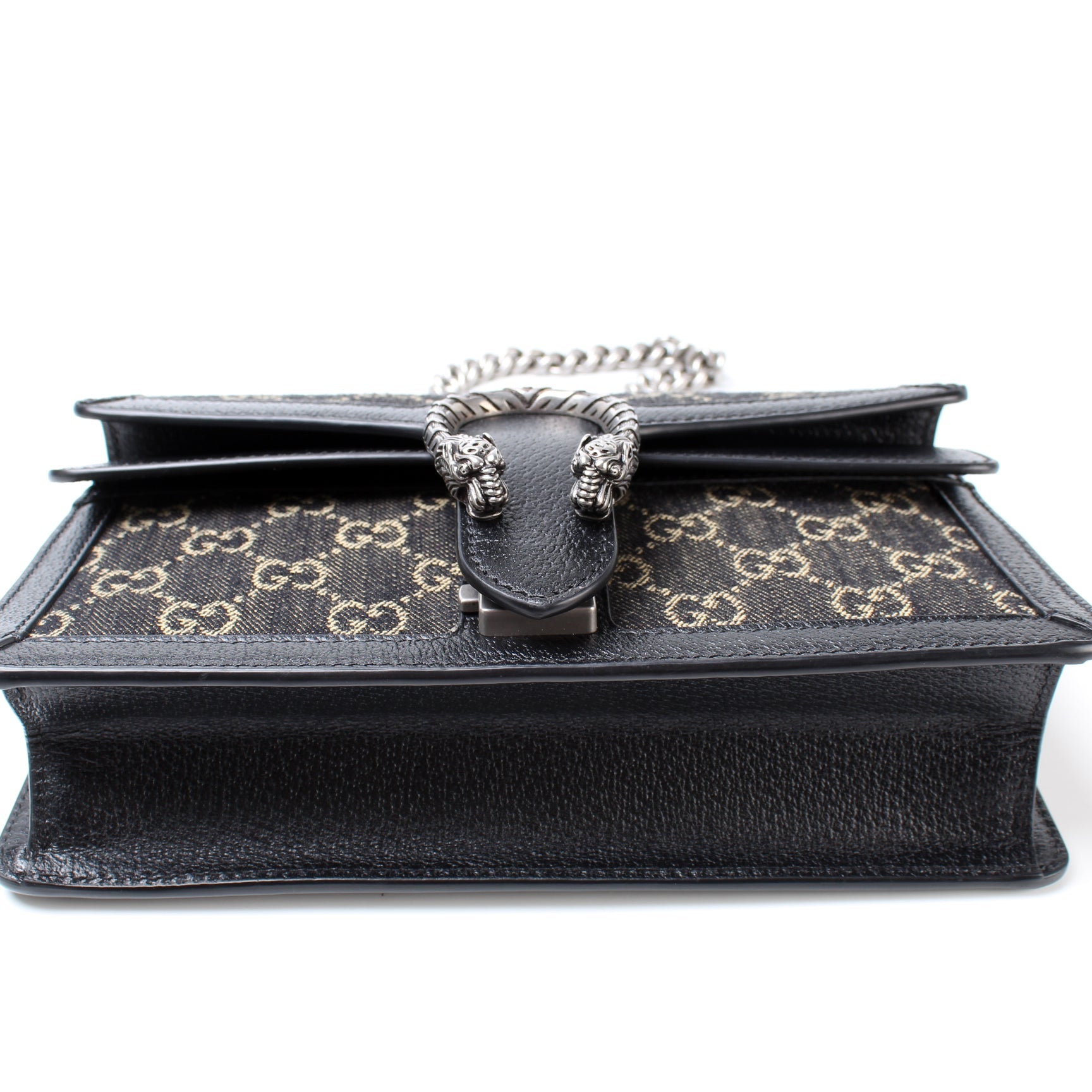 499623 Dionysus Small GG Denim lbcase