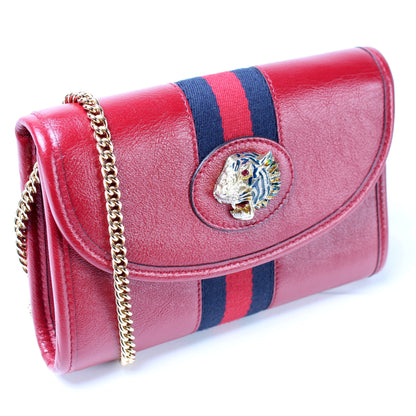 573797 Rajah Web Mini Bag Leather lbcase