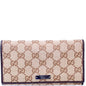 244946 GG Canvas Long Wallet lbcase