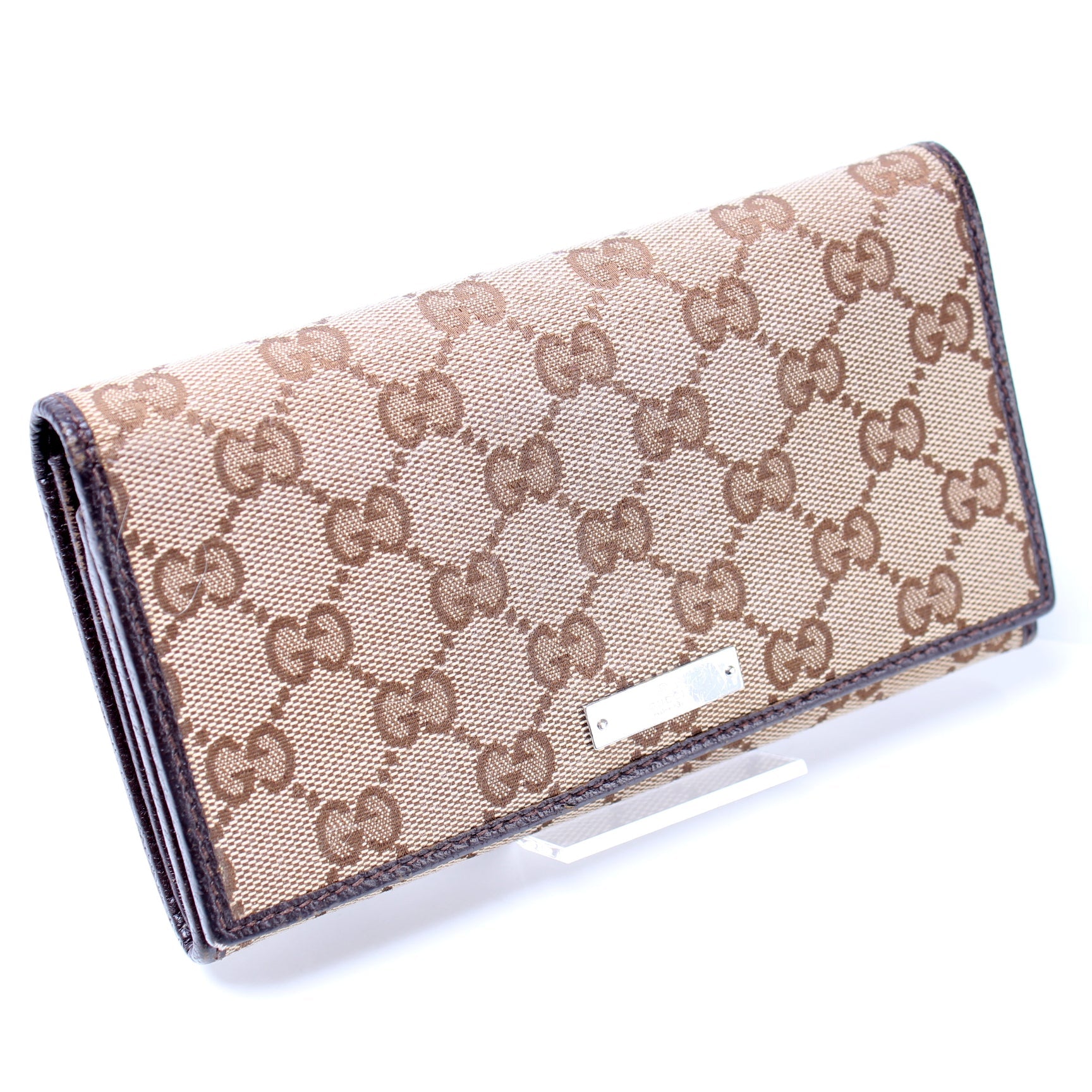 244946 GG Canvas Long Wallet lbcase