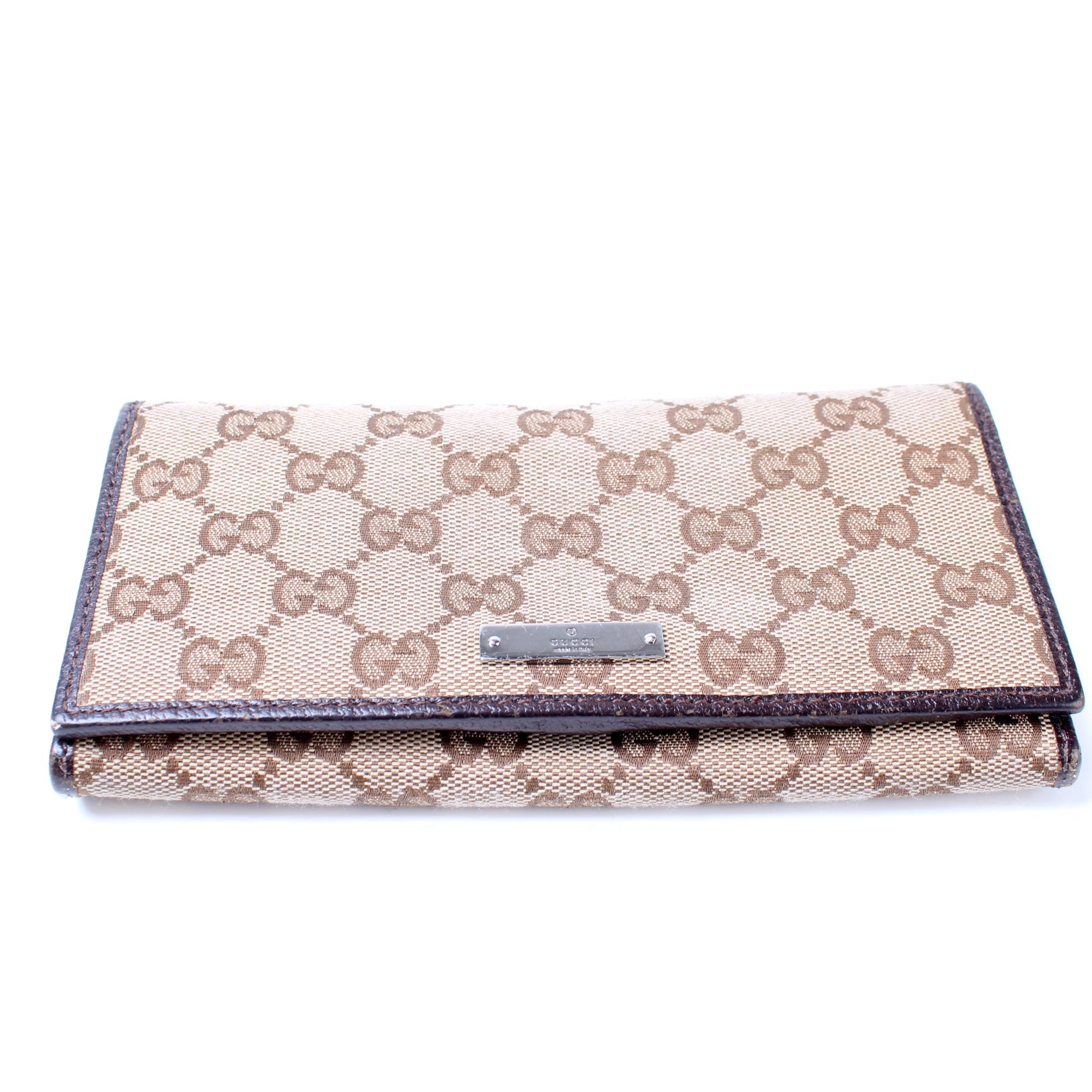 244946 GG Canvas Long Wallet lbcase