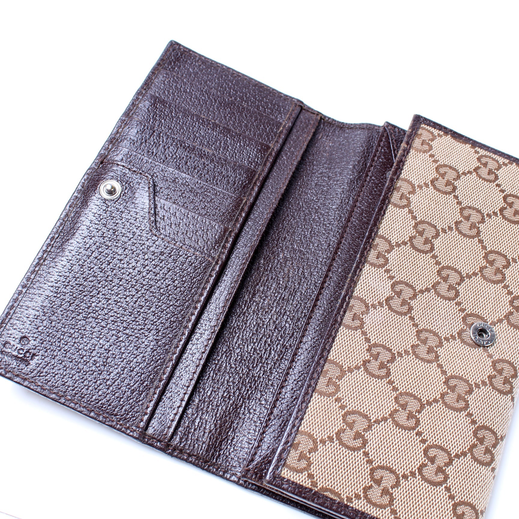 244946 GG Canvas Long Wallet lbcase
