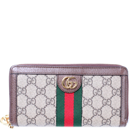 523154 GG Supreme Ophidia Zip Wallet lbcase